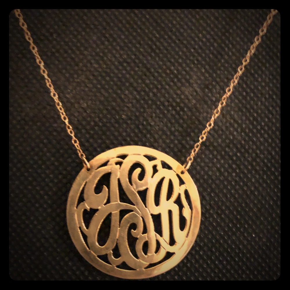 Monogram Initials Necklace